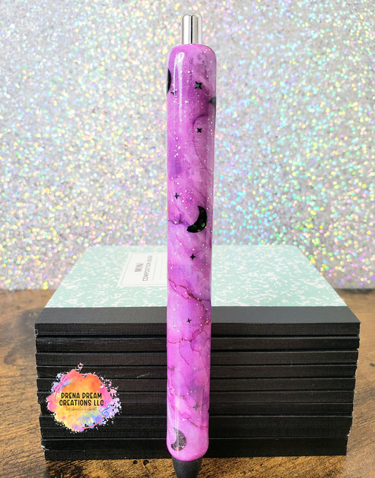 Light Purple Marble Pen